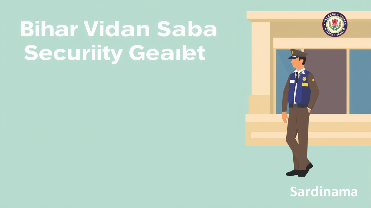 Bihar Vidhan Sabha Security Guard Exam Results Released
