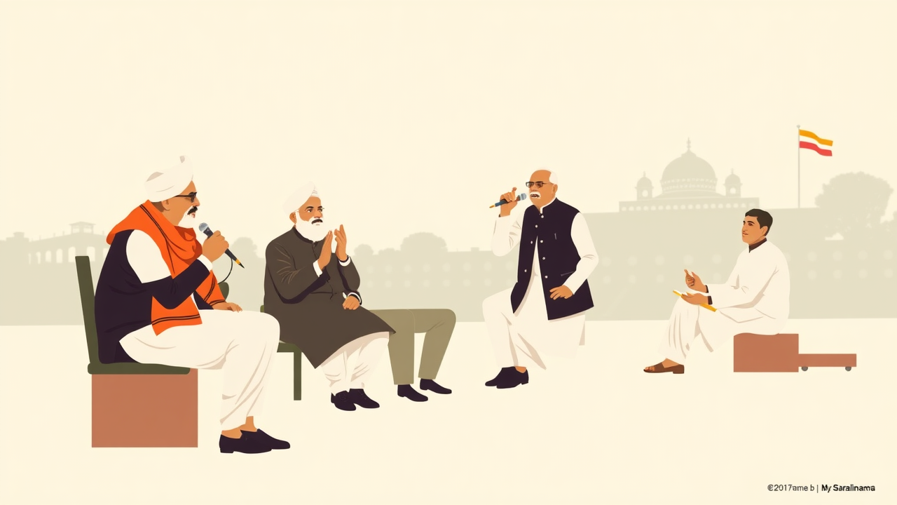 Bihar Elections: Leaders Debate Infiltrators and Development