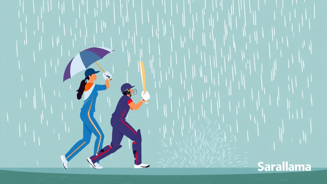 Women's World Cup 2025: Rain Halts India vs Bangladesh Match