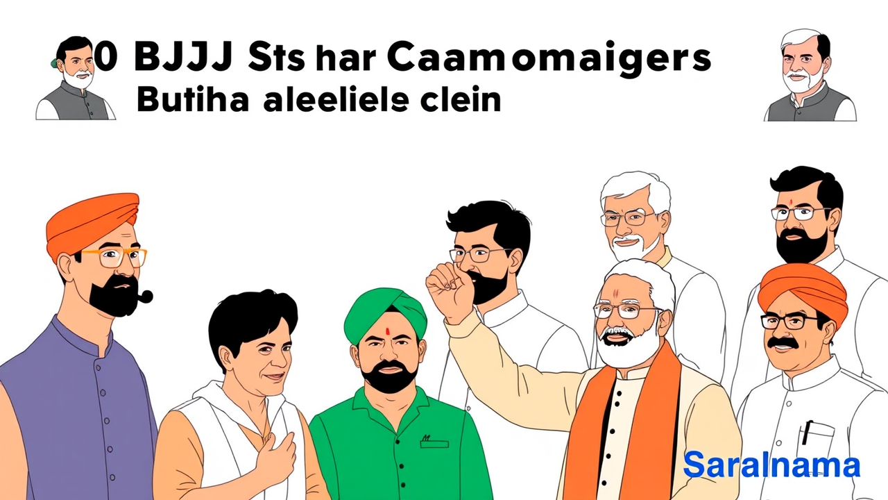 40 BJP Star Campaigners for Bihar Assembly Elections