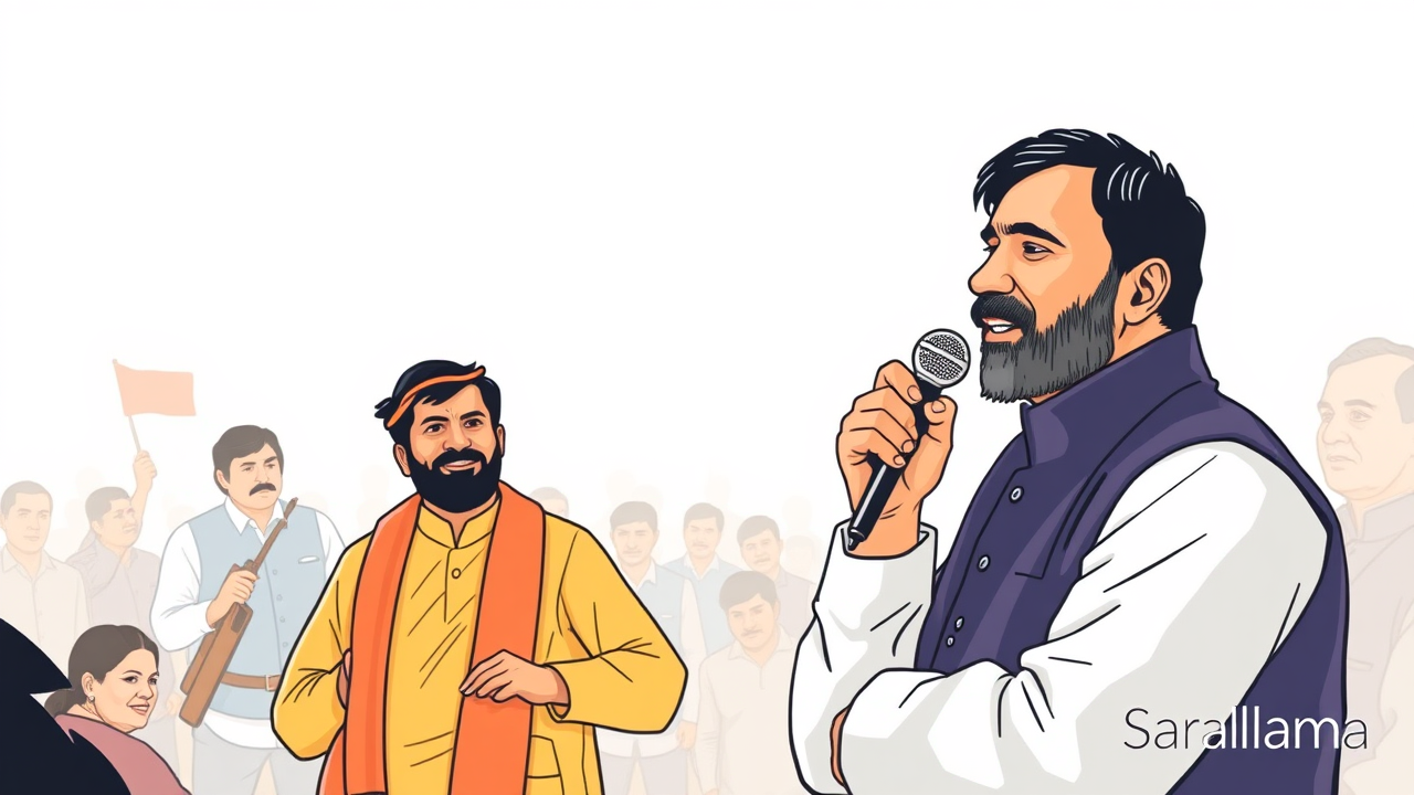 Manoj Tiwari Campaigns for Mithilesh in Gopalganj
