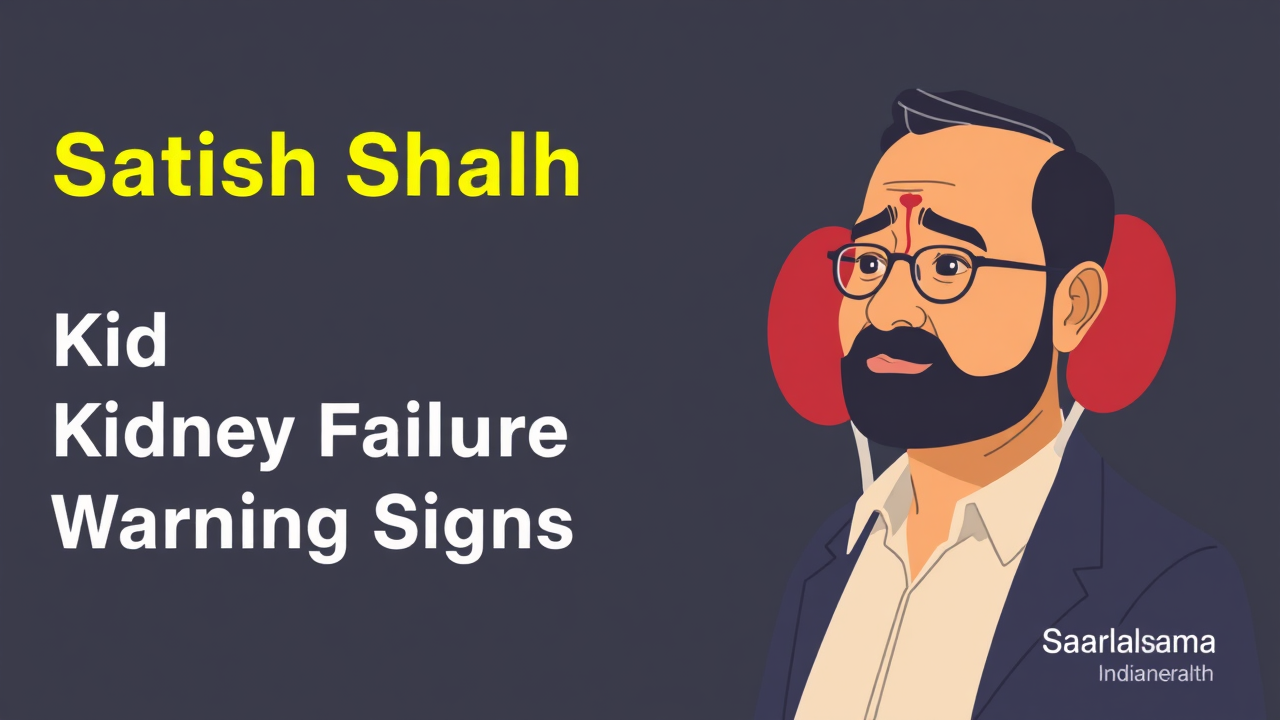 Satish Shah's Death: Kidney Failure Warning Signs