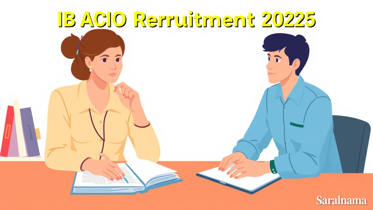 IB ACIO Recruitment 2025: Registration Opens for 258 Vacancies