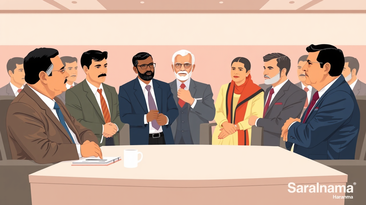 Governor Meets Industrialists and Lawyers in Rohtak