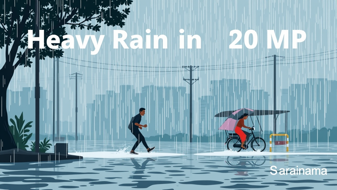Heavy Rain in 20 MP Districts, Sheopur Worst Hit