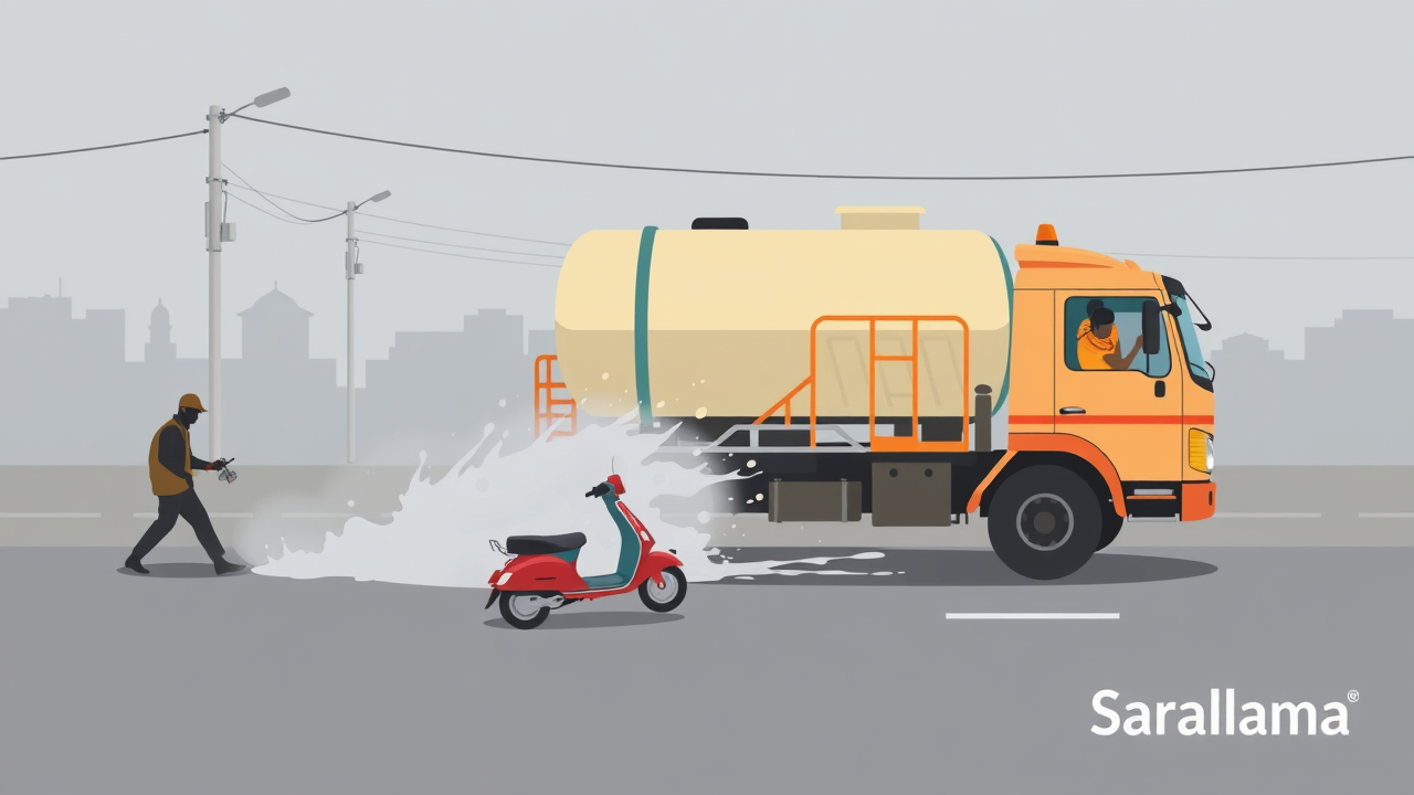 Tragic Accident in Mathura: Water Tanker Hits Scooter