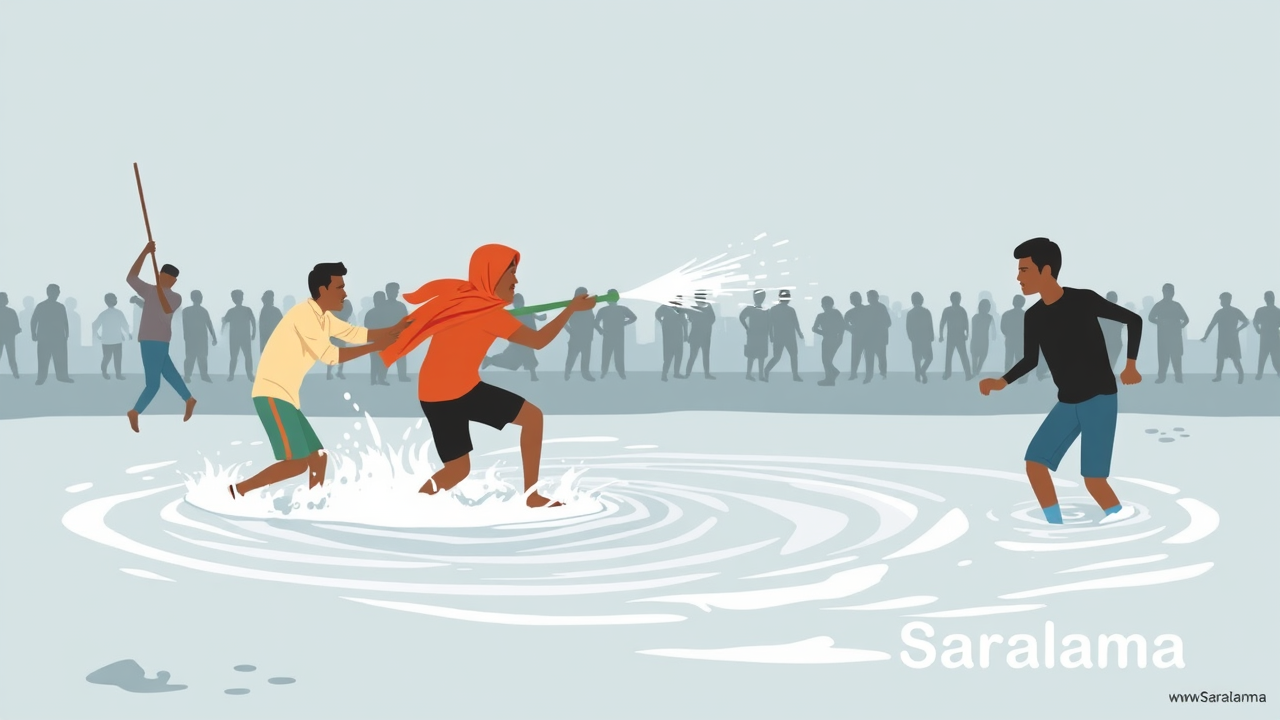 Saharsa Fight: Water Dispute Leads to Viral Video