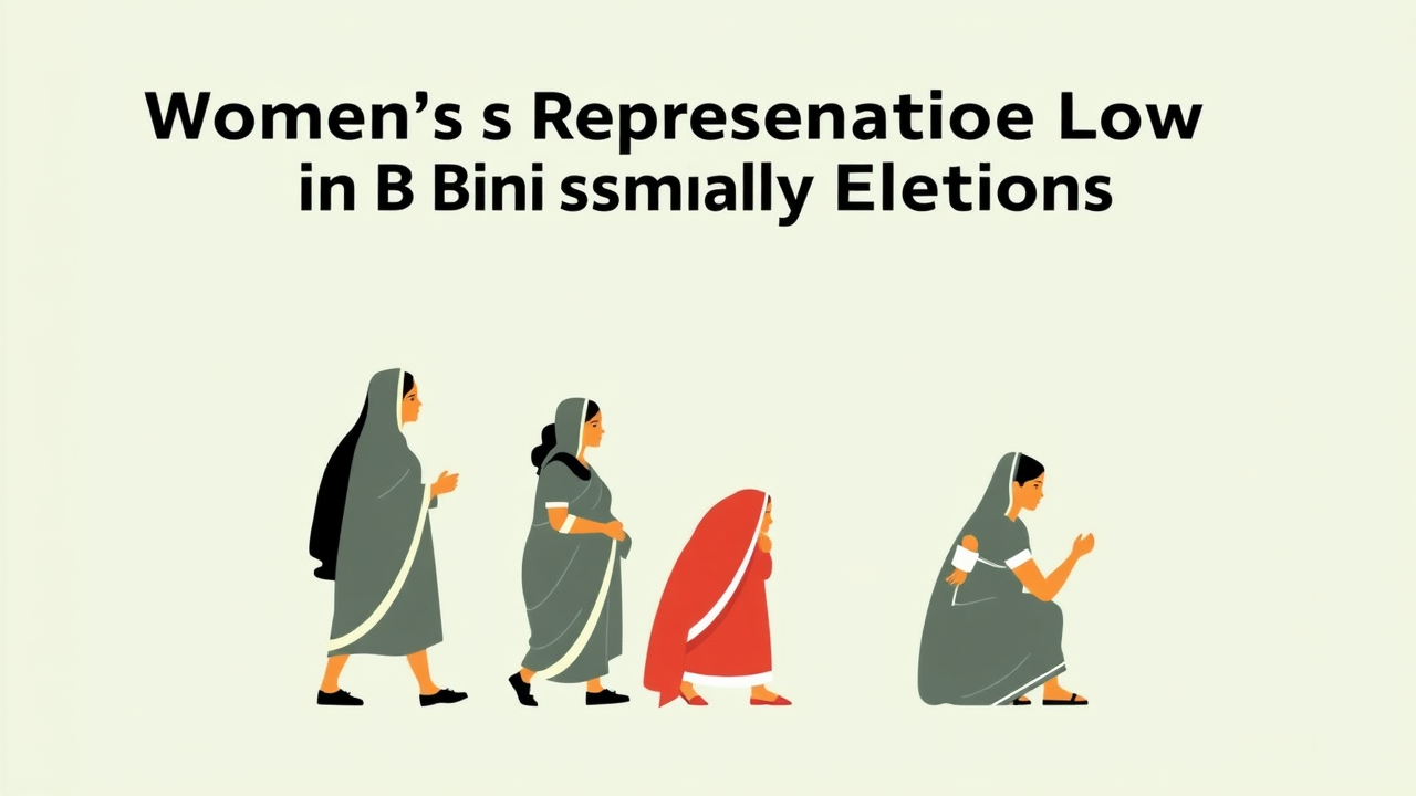 Women's Representation Low in Bihar Assembly Elections
