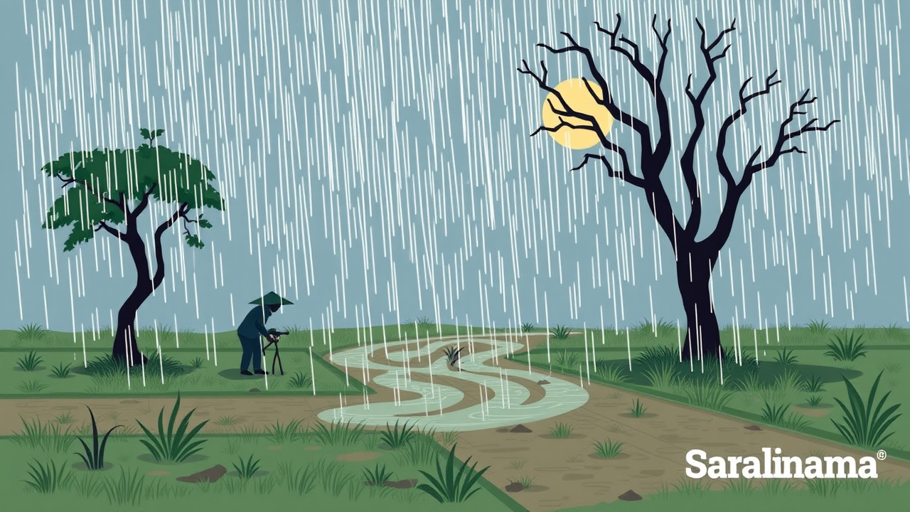 8 km/h Winds Bring Rain to Datia, Farmers Worried