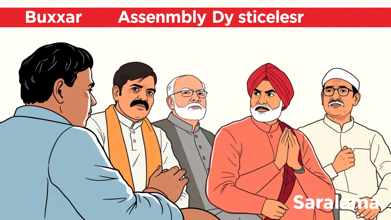 Buxar Assembly Election: Three-Way Contest Heats Up