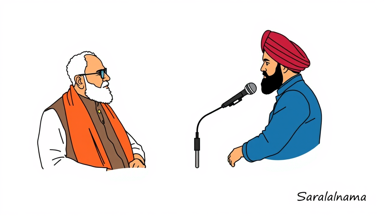 Haryana CM Meets Punjabi Singer, Praises Guru-Inspired Song