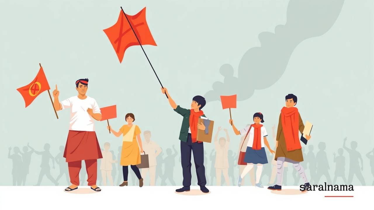 Teacher Recruitment Protest in Chhattisgarh