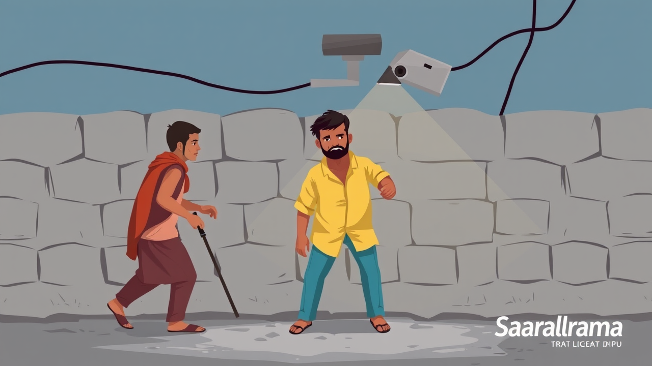 Uncle and Nephew Attacked in Jamui, Caught on CCTV