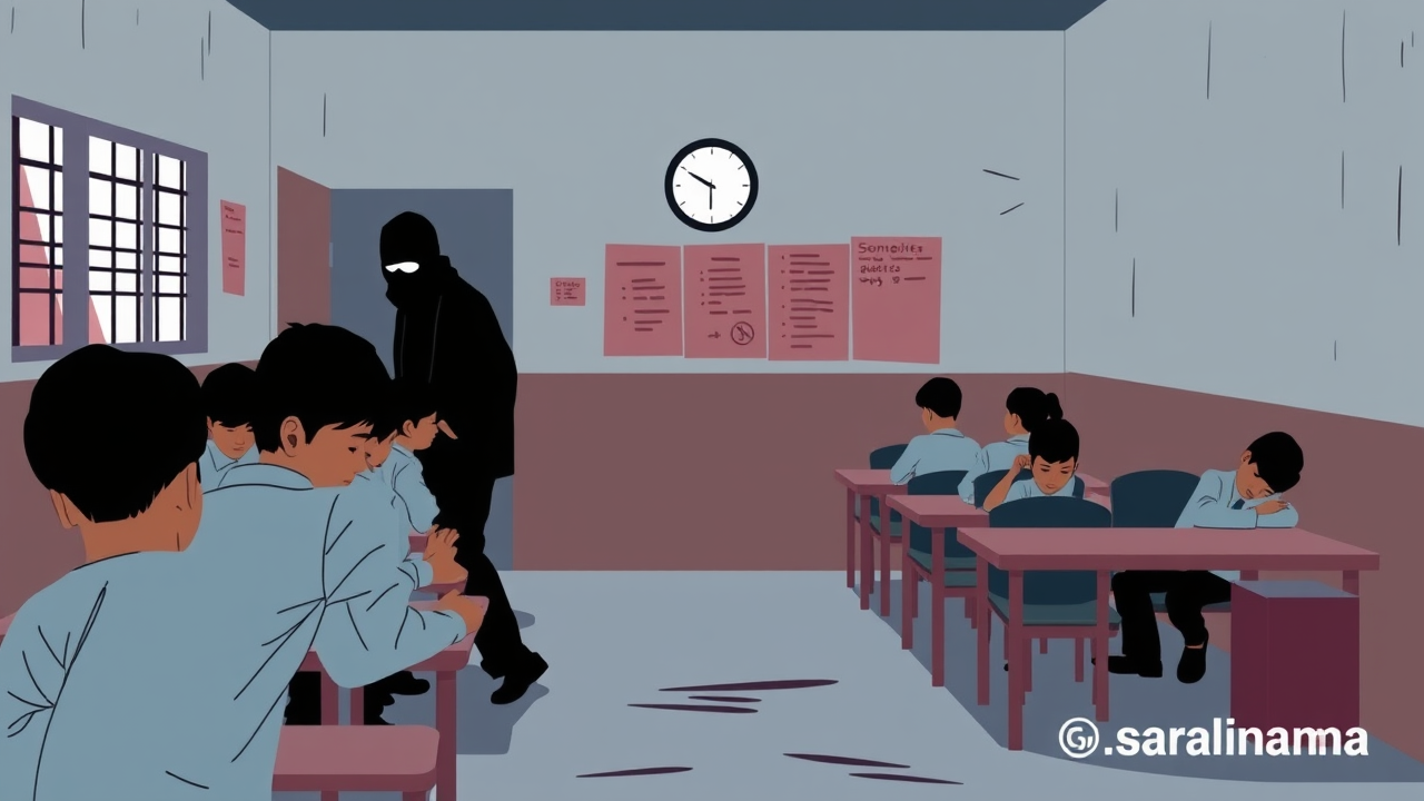 Theft case in government school of Sonipat