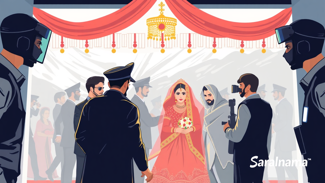 Wedding in Himachal under bouncer security cover