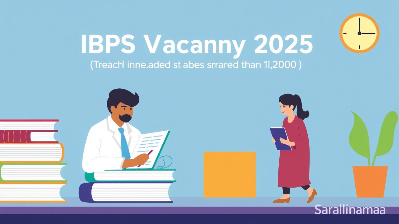 IBPS Clerk Vacancy 2025 increased to more than 13,000, check revised state