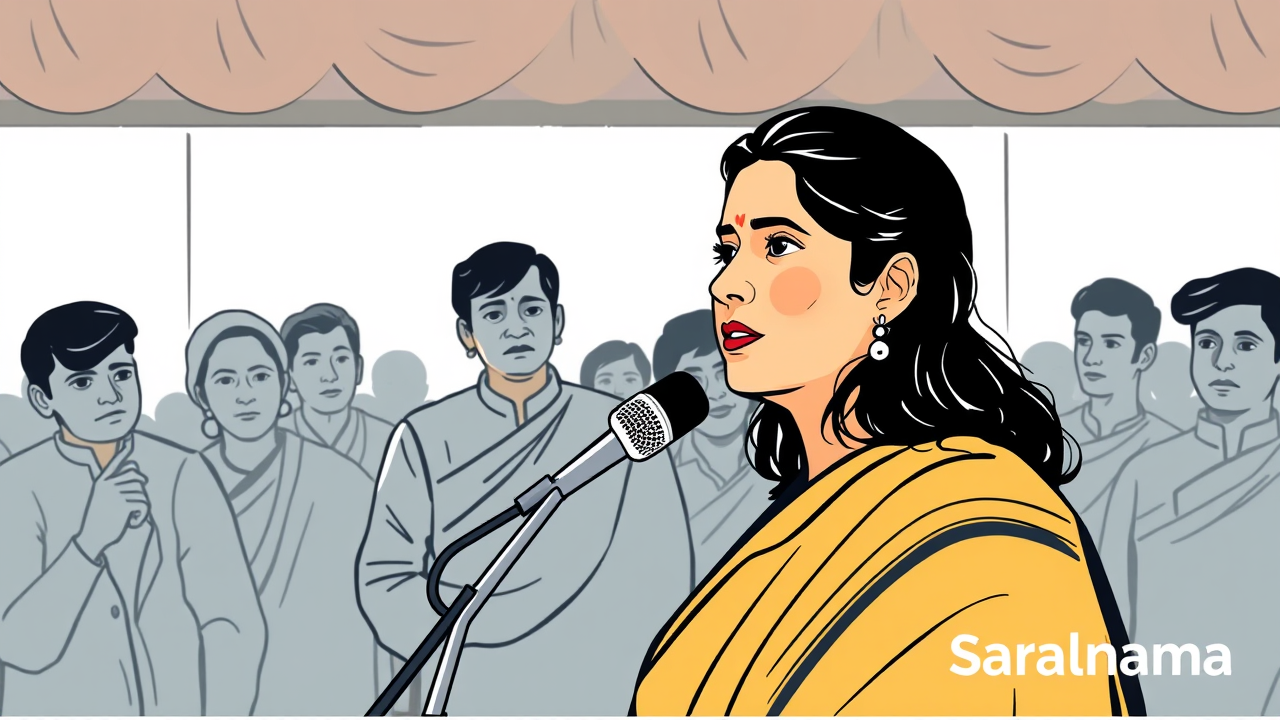 Jharkhand Minister Shilpi Neha Tirkey held public dialogue