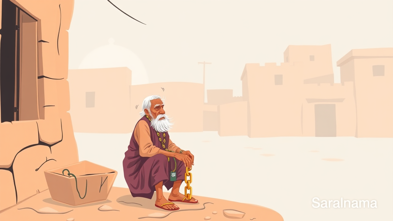 Elderly man duped, chain worth 5 lakhs stolen