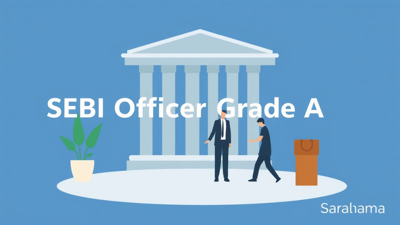 SEBI Officer Grade A Recruitment 2025