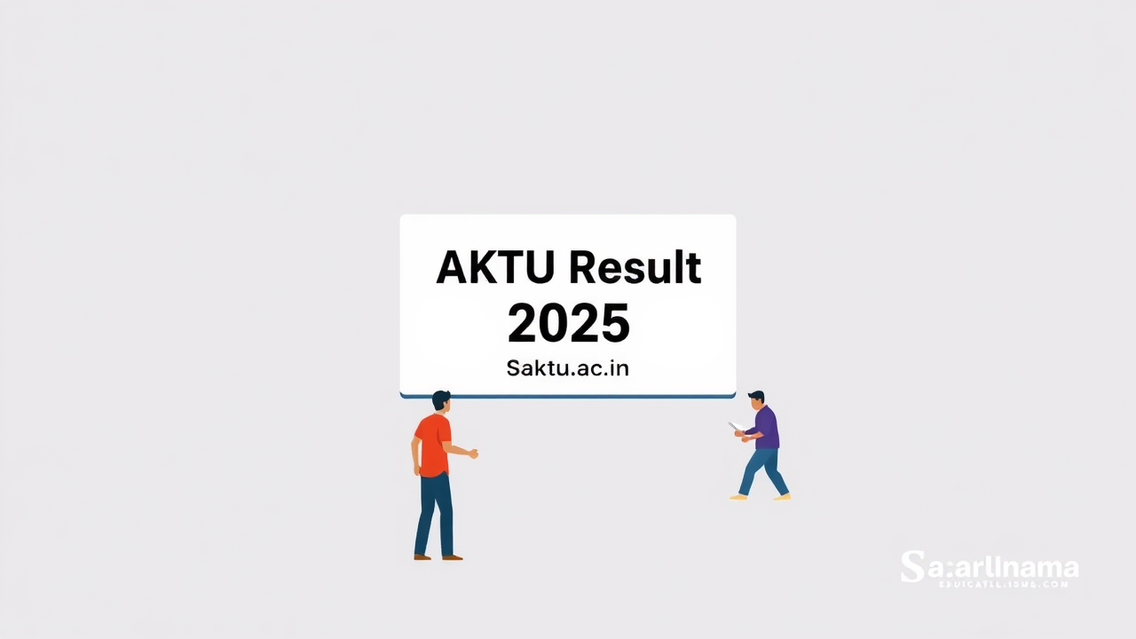 AKTU Result 2025 OUT at aktu.ac.in