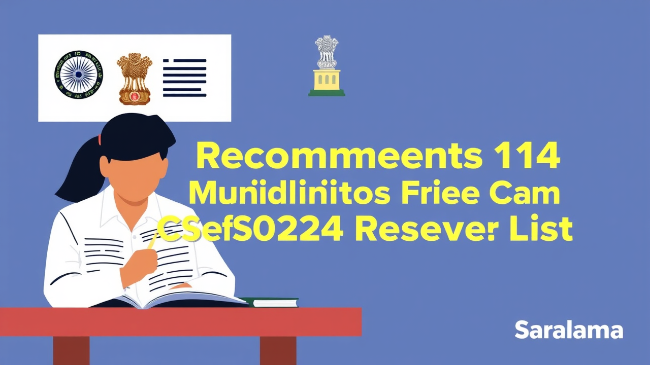 UPSC Recommends 114 More Candidates From CSE 2024 Reserve List