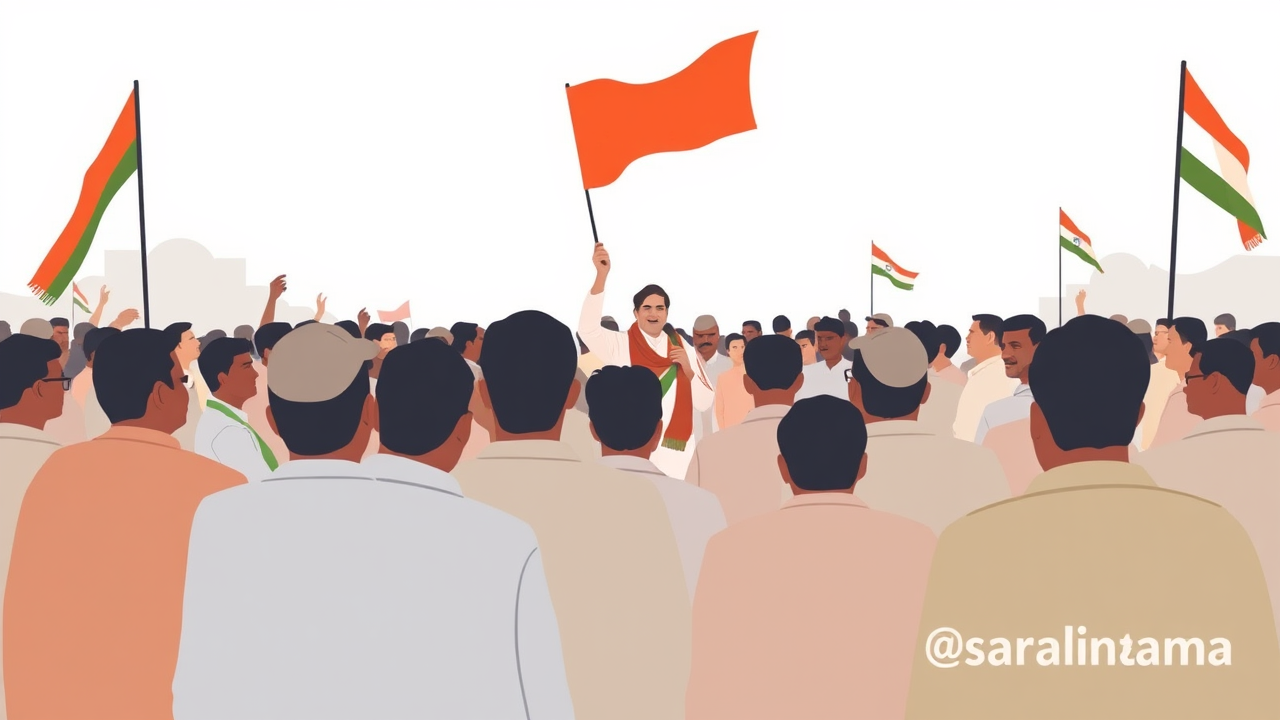 # Meeting Held Regarding Priyanka Gandhi's Rally in Chautham
A meeting was organized concerning Priyanka Gandhi's rally in Chautham.