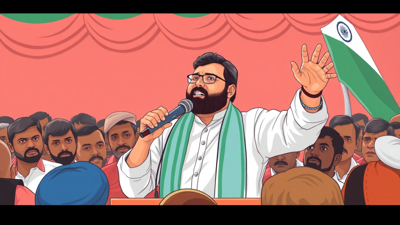 # Independent MP Pappu Yadav's Election Rally in Purnia
Purnia witnessed an election rally addressed by independent Member of Parliament Pappu Yadav. The event was part of his electoral campaign activities in the region.
Pappu Yadav, known for his independent political stance, has been actively engaging with voters in Purnia district. Such rallies serve as platforms for candidates to present their agenda, connect with constituents, and mobilize support ahead of elections.
The gathering provided an opportunity for local residents to hear directly from the MP regarding his vision and plans for the constituency's development.