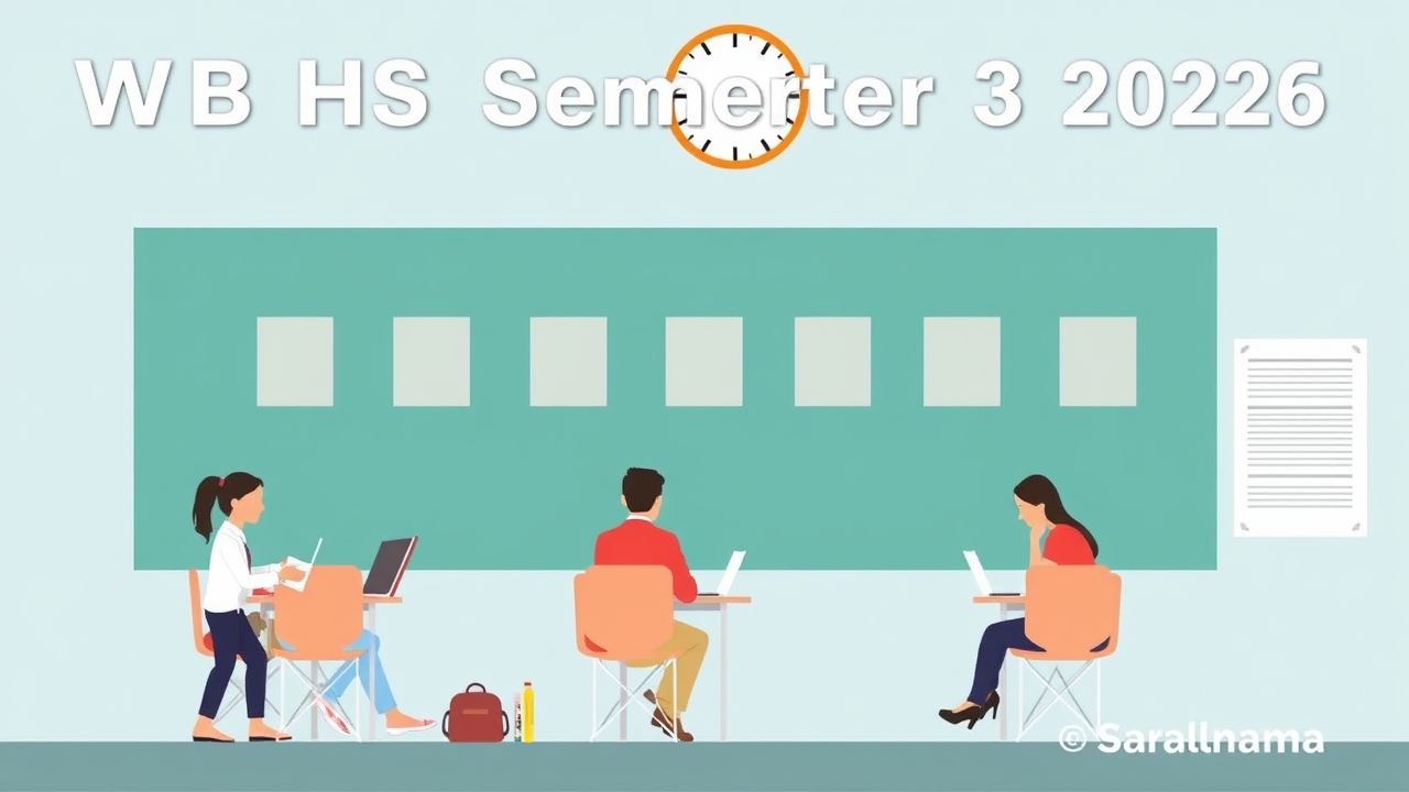 WB HS Semester 3 Result 2026 Live