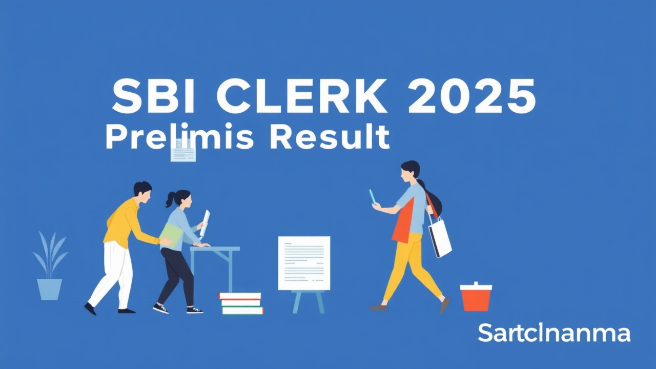 SBI Clerk 2025 Prelims Result LIVE: How to check SBI results when out; updates