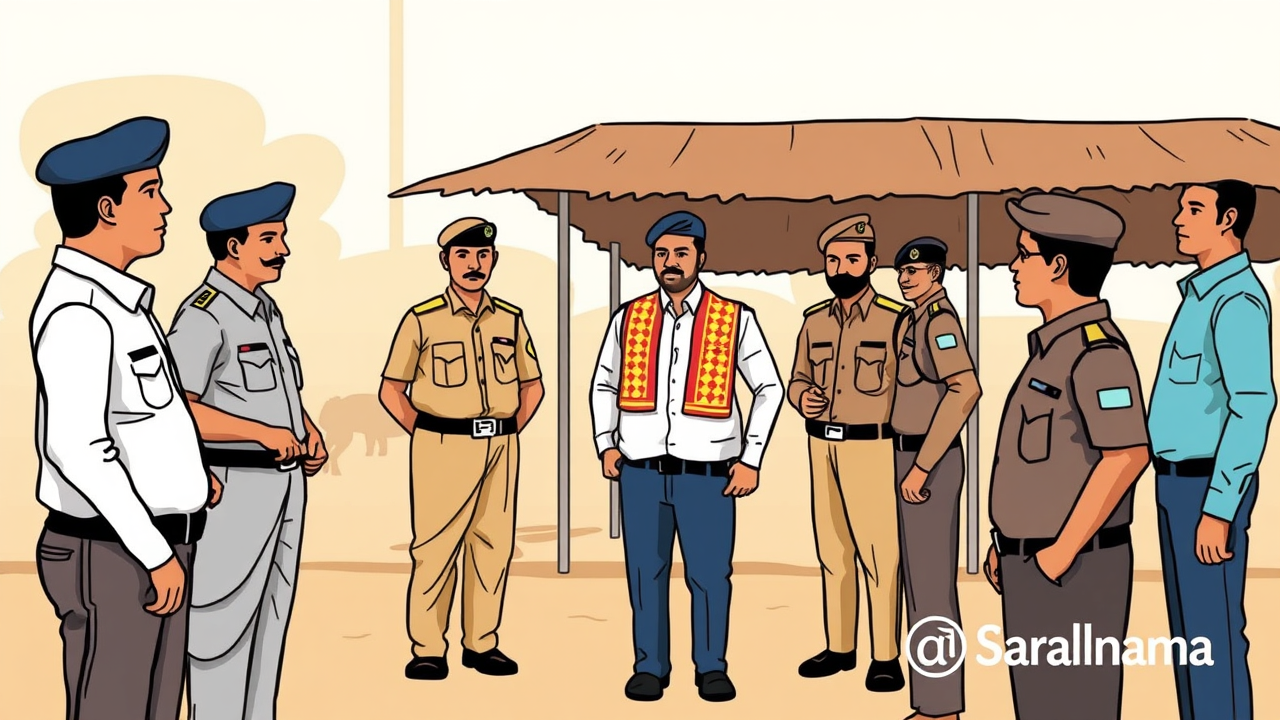 # Lakhisarai SDM Inspects Tarhari, Ghongsa Checkposts
The Sub-Divisional Magistrate (SDM) of Lakhisarai conducted an inspection of the Tarhari and Ghongsa checkposts.