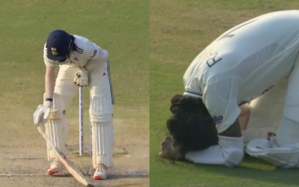 KL Rahul Hit in Groin During India-West Indies Test Match