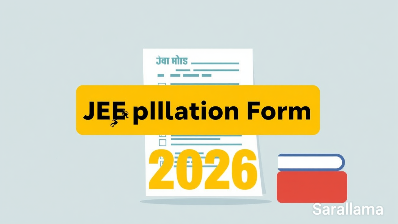 JEE Main Application Form 2026 (OUT)