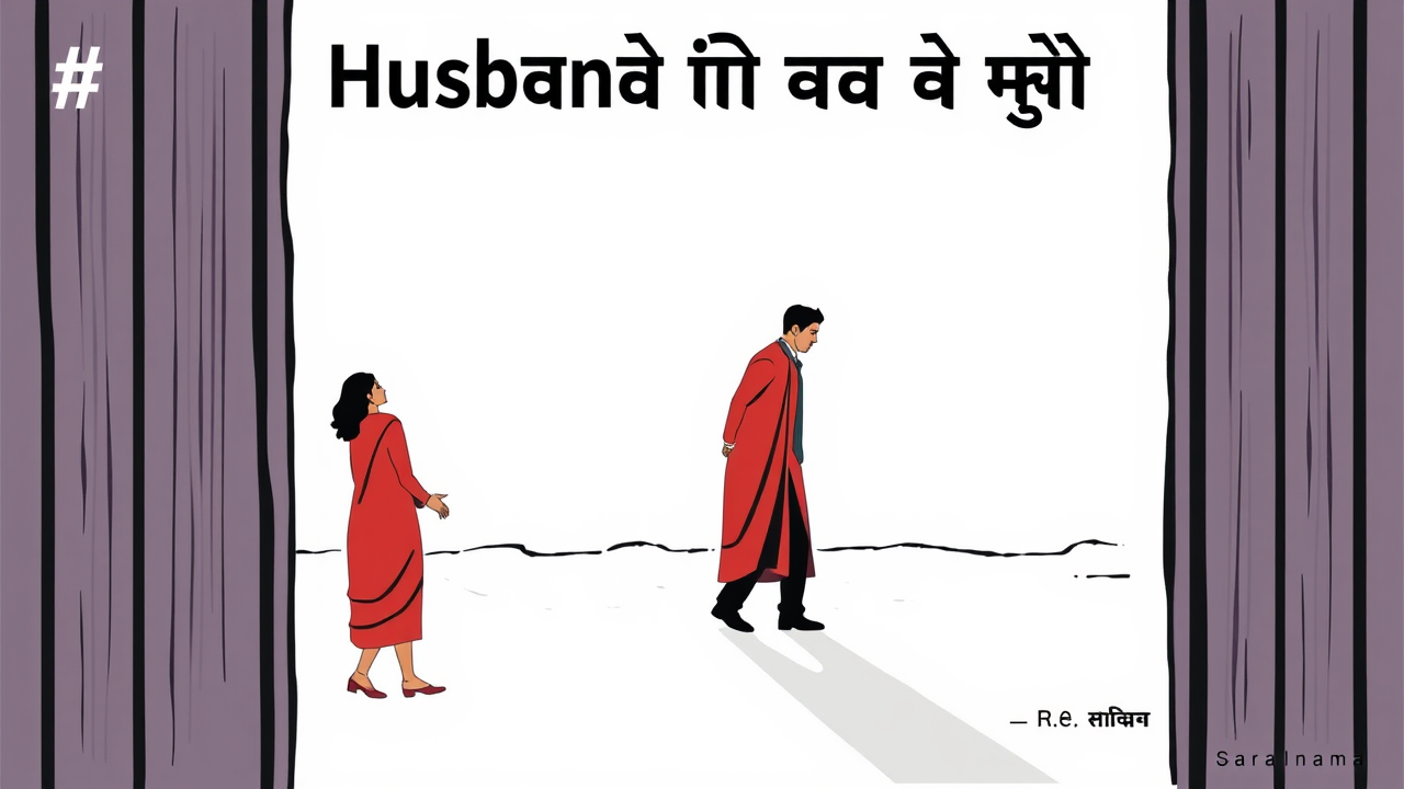 # Husband in Roopesh Murder Case

The phrase "रूपेश हत्याकांड में पति" translates to "Husband in Roopesh Murder Case" in English.

This appears to be a reference to a criminal case involving the murder of someone named Roopesh, where the husband is implicated or involved in some capacity. Without additional context, this could refer to:

- A husband being accused or suspected in Roopesh's murder
- A husband being investigated in connection with the case
- A husband being a witness or related party in the murder investigation

To provide more specific information, additional details about the particular case, location, and circumstances would be needed.