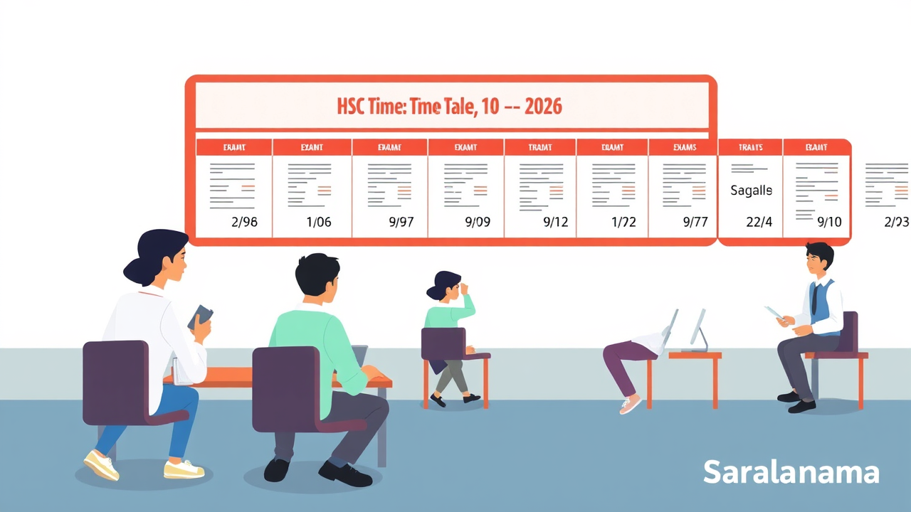 Maharashtra HSC time table 2026 out; exams from February 10 to March 11