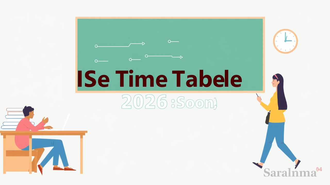 ICSE, ISC Time Table 2026 Soon @cisce.org