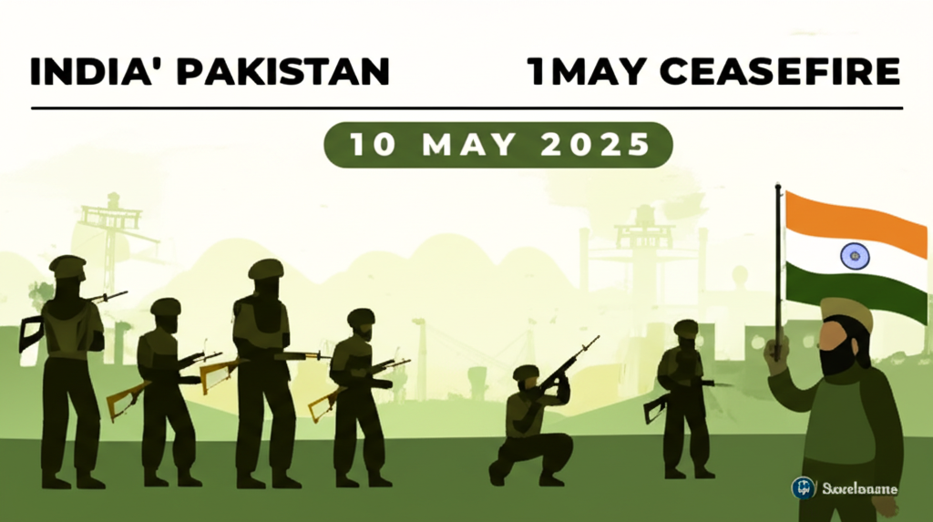 India-Pakistan Ceasefire Declared on 10 May 2025