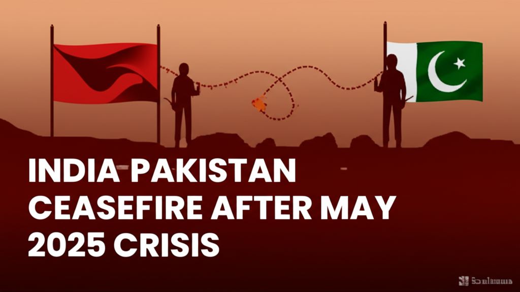 India-Pakistan Ceasefire After May 2025 Crisis