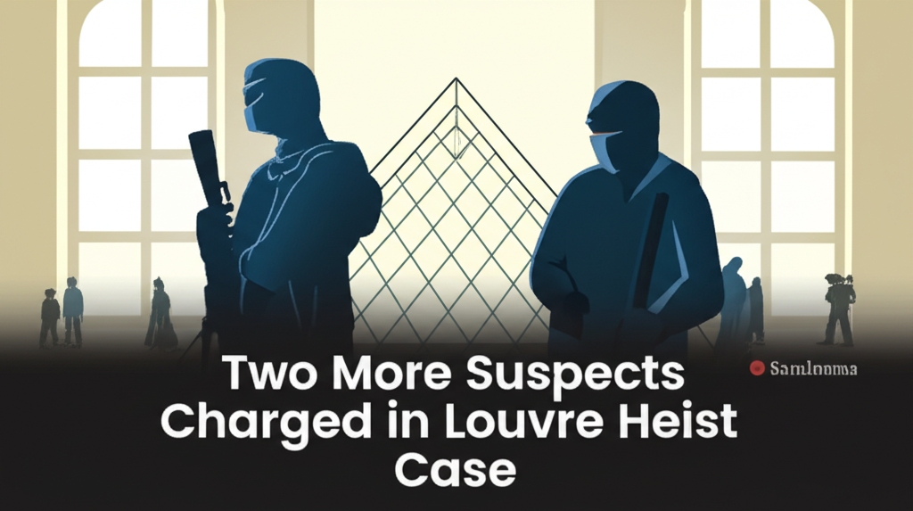 Two More Suspects Charged in Louvre Heist Case