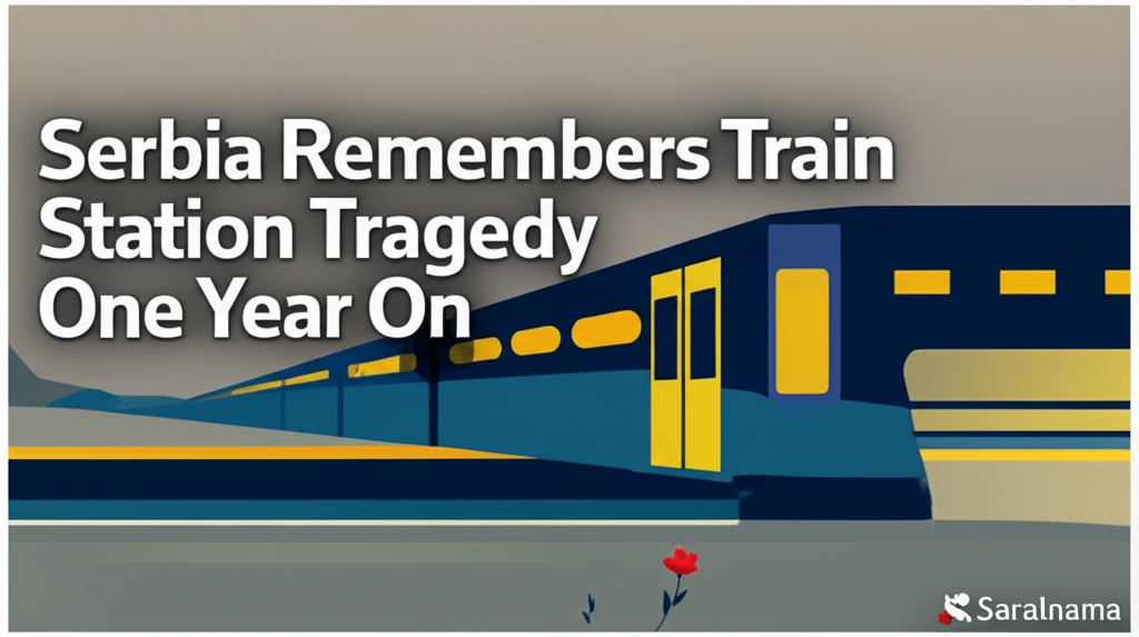 Serbia Remembers Train Station Tragedy One Year On