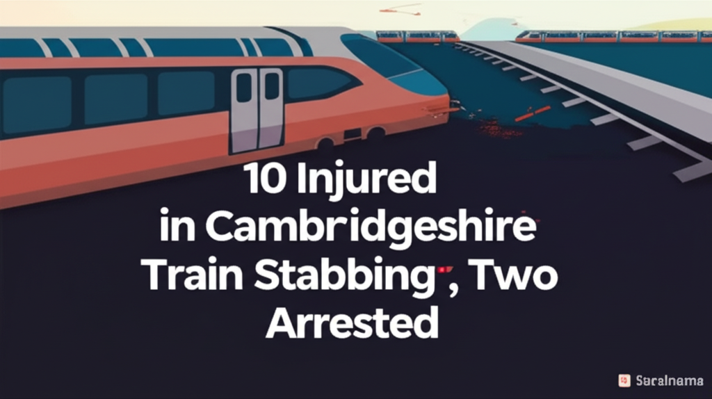 10 Injured in Cambridgeshire Train Stabbing; Two Arrested