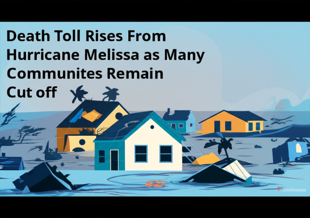Death Toll Rises From Hurricane Melissa as Many Communities Remain Cut off