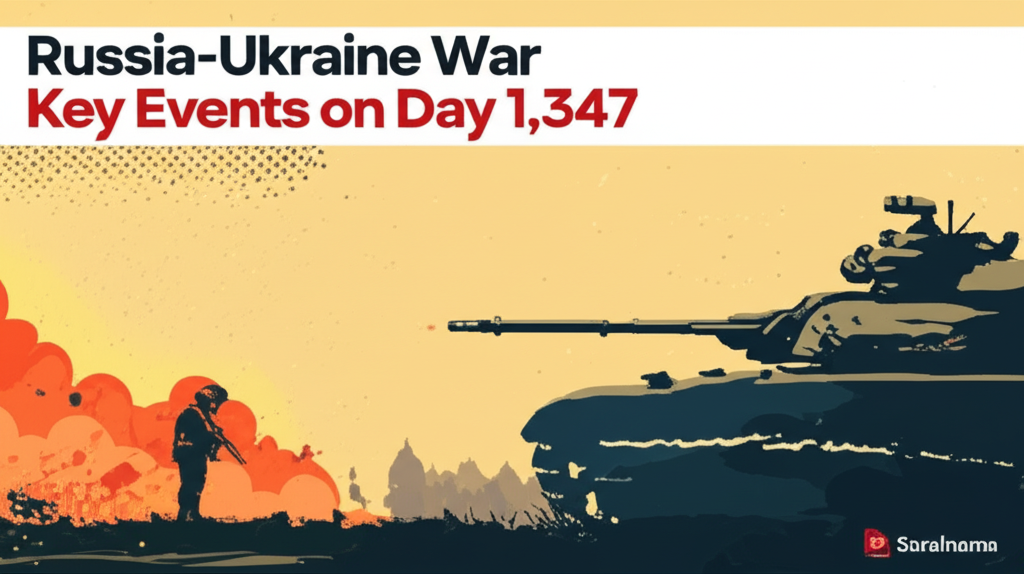 Russia-Ukraine War: Key Events on Day 1,347