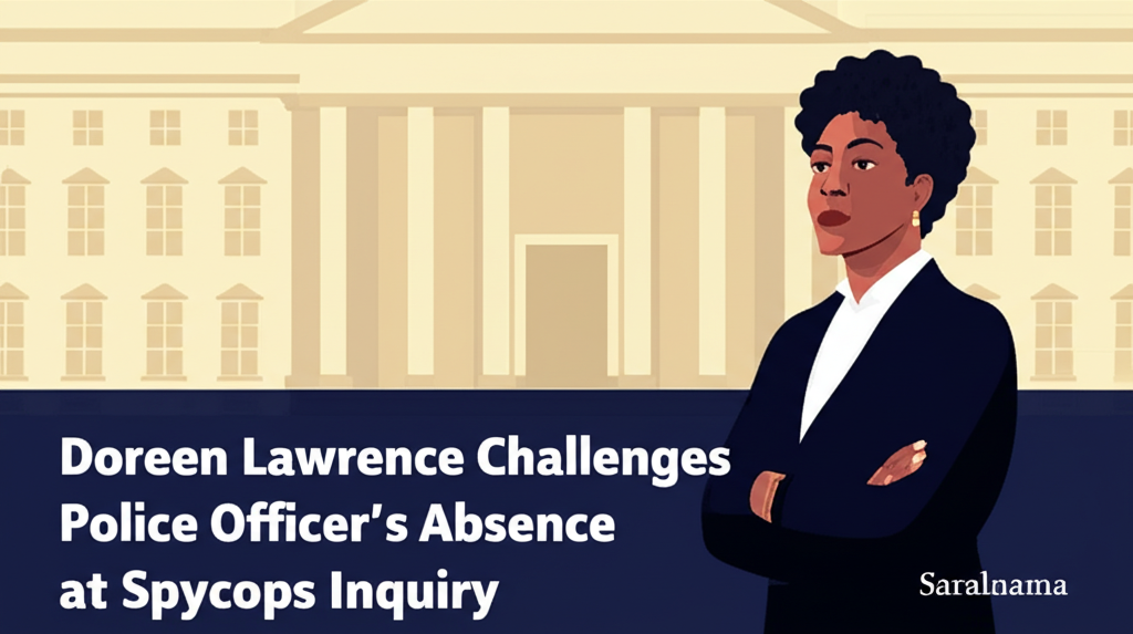 Doreen Lawrence Challenges Police Officer's Absence at Spycops Inquiry