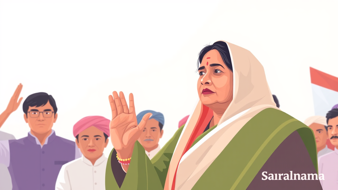 # RJD Candidate Jyoti Manjhi Criticizes Her Own Party

**Patna:** In a surprising turn of events, Jyoti Manjhi, the Rashtriya Janata Dal (RJD) candidate, has openly criticized her own party. This internal conflict has created a stir in political circles ahead of the elections.

The candidate expressed her dissatisfaction with the party leadership and raised concerns about various organizational issues. Such public criticism from a party's own candidate is considered unusual in political discourse.

This development has sparked discussions about internal differences within the RJD and may impact the party's electoral prospects in the region.

*Note: This is a developing story. More details are awaited.*