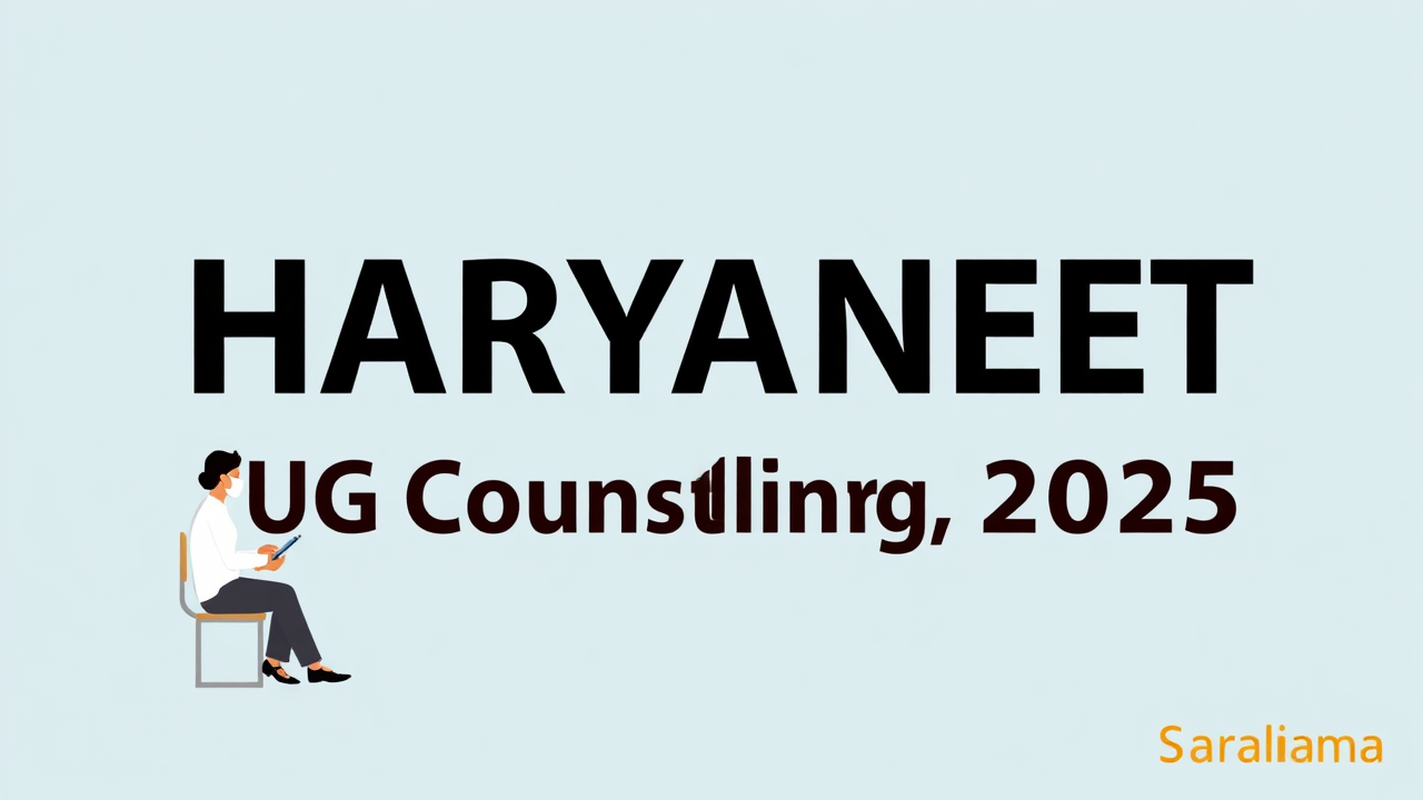 Haryana NEET UG Counselling 2025