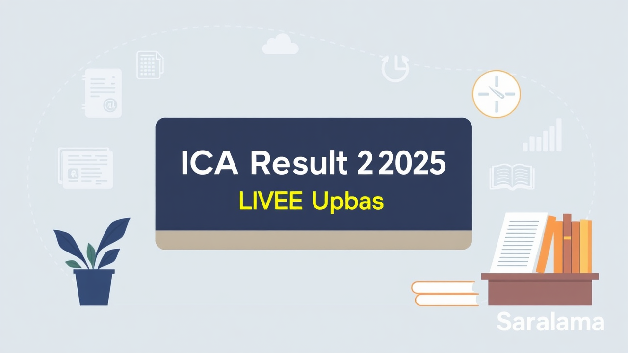 ICAI CA Result 2025 LIVE Updates