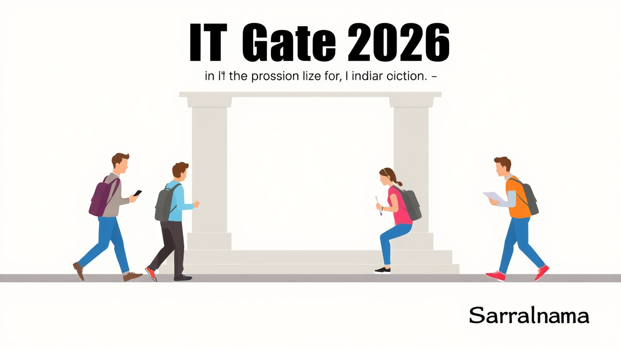 IIT Gate 2026: आईआईटी गेट 2026 एप्लीकेशन करेक्शन विंडो आज gate2026.iitg.ac.in