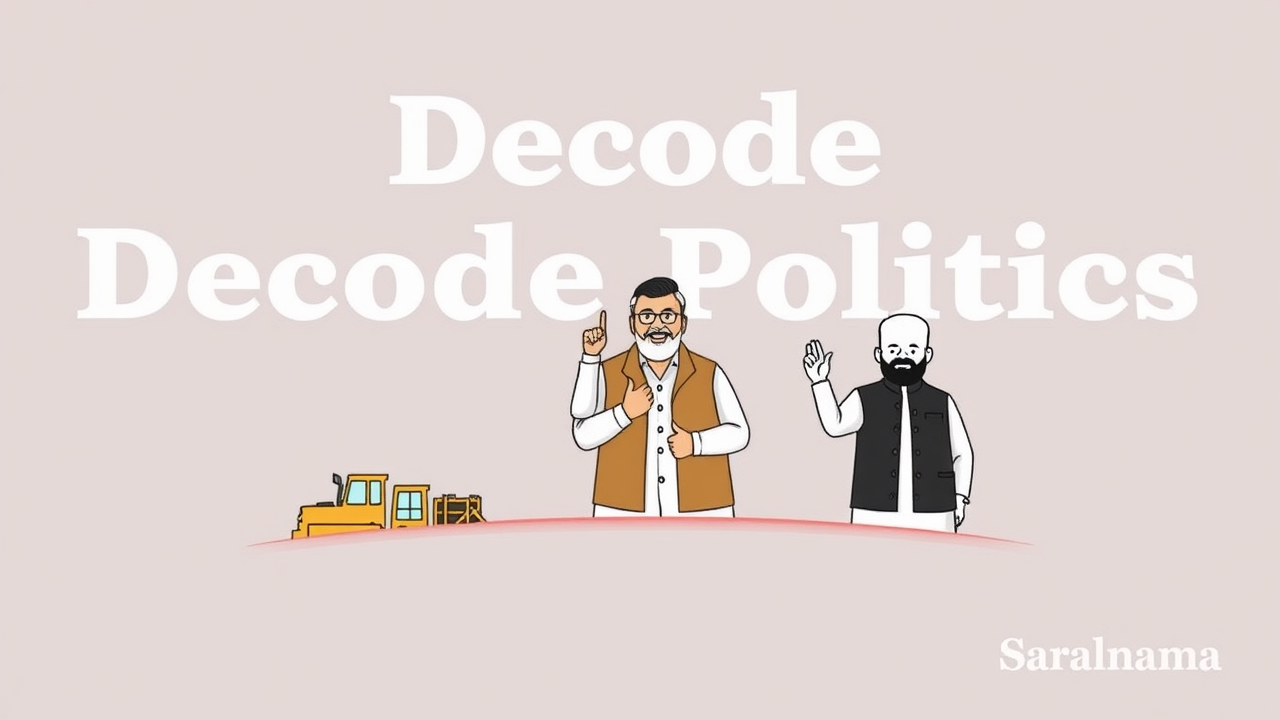 Decode Politics: PDP says 'anti-bulldozer', NC 'land mafia', BJP 'land jihad'.